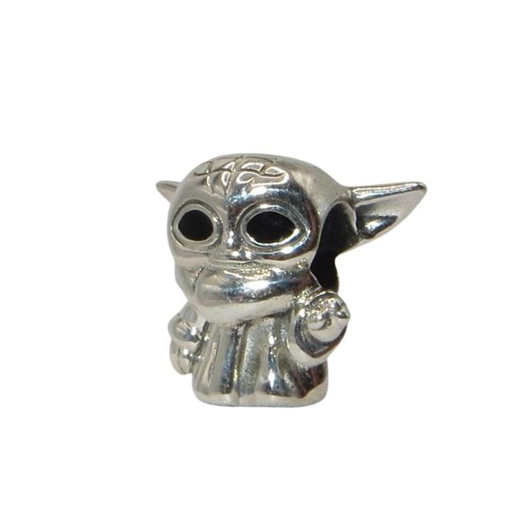 Pandora Disney LFL Star Wars Grogu The Child SS .925 Charm 799253C01 - Picture 1 of 7